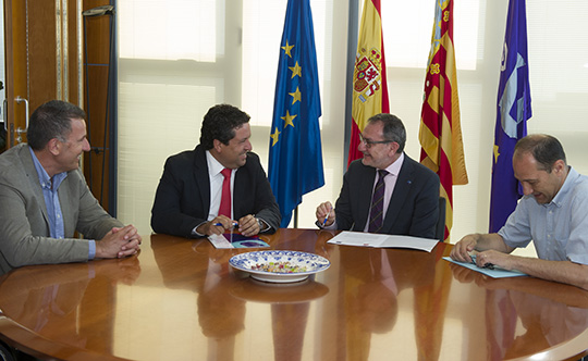 La Universitat Jaume I y la Diputación promoverán la investigación y actividades culturales en la provincia