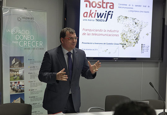 Espaitec acoge la primera reunión nacional de franquiciados Akiwifi 