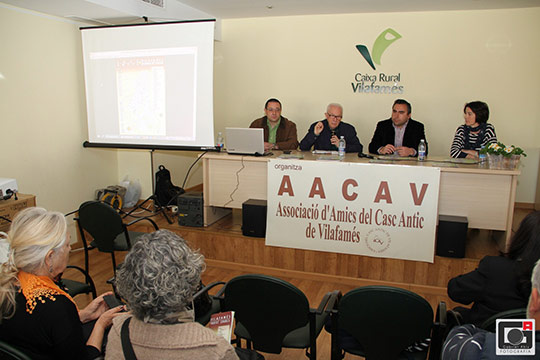 presentación de la audioguía del casco antiguo de Vilafamés