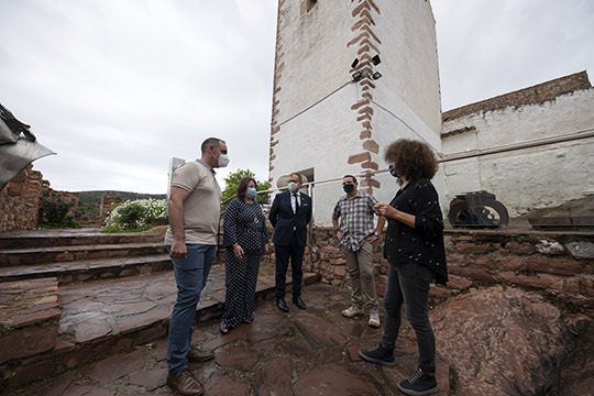 La Diputación renueva la estructura del Museo de Arte Contemporáneo de Vilafamés afectada por un proyectil de la Guerra Civil