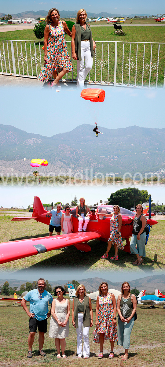 La Vuelta Ibérica en aviación ligera llega al Aeroclub de Castellón