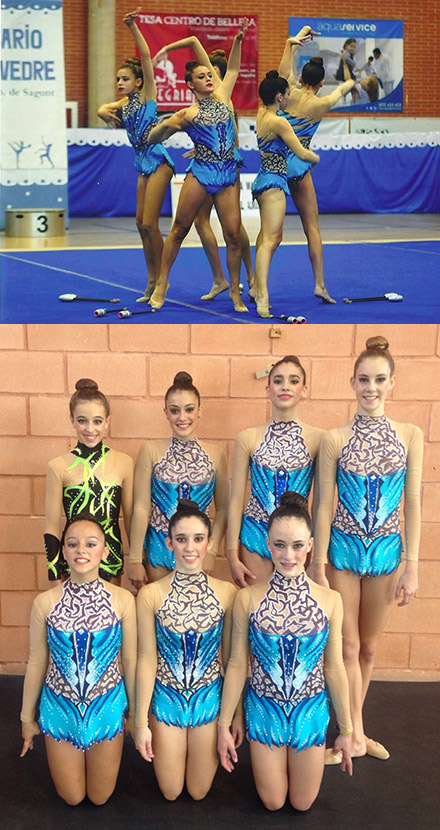 El Club Lledó de Gimnasia Rítmica, al Euskalgym 2014