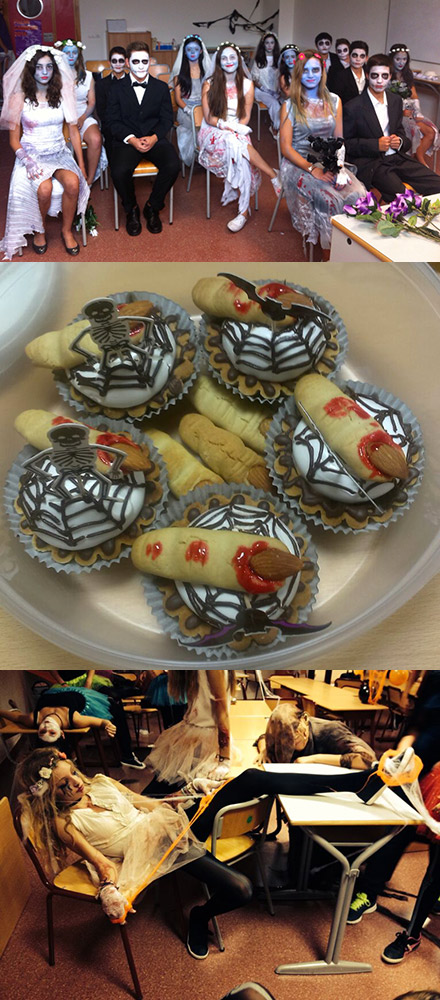 Telarañas y calaveras en Lledó International School Telarañas y calaveras en Lledó International School