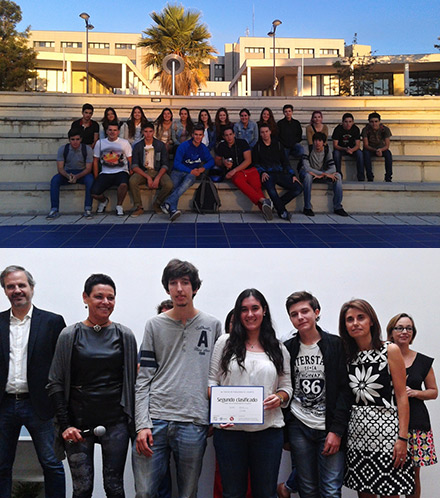 Éxito de los alumnos del Lledó en el taller de publicidad " el chupete”
