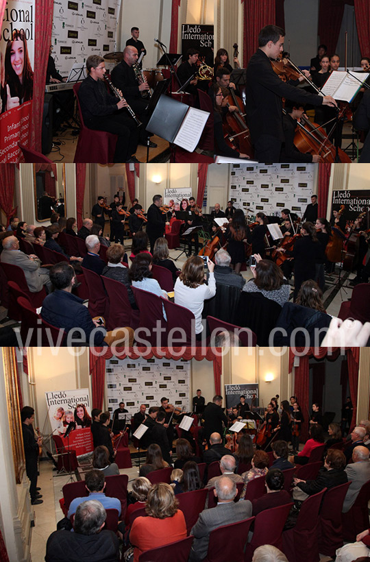 Concierto de los alumnos de la orquesta senior del Colegio Lledó