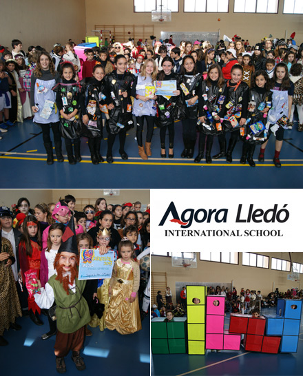 El carnaval inunda de colorido el colegio Lledó El carnaval inunda de colorido el colegio Lledó