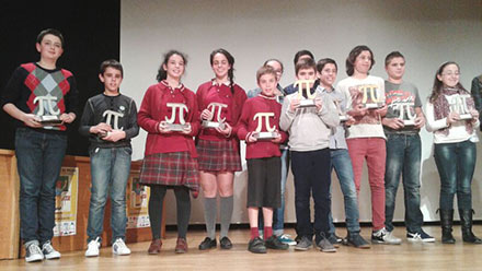 Alumnos del Lledó triunfan en la Trobada Matemática Fundación Puértolas Pardo de l'Alcora
