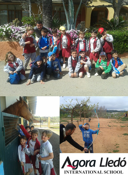 Alumnos de primaria Lledó en el Centro de Naturaleza Tarihuela