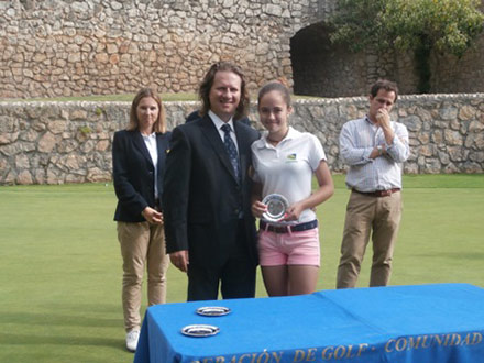 Patricia Martín, de Lledó International School, en la élite del golf