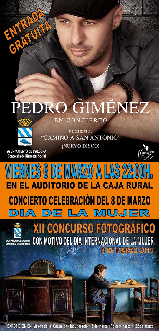 Exposición fotográfica y concierto gratuito en el Día de la Mujer en Alcora