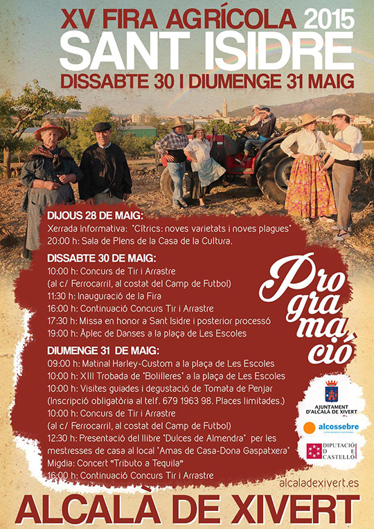 XV Feria agrícola San Isidro en Alcalà de Xivert