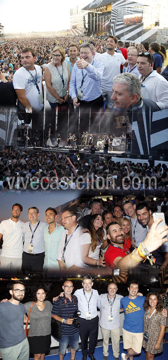 Inauguración del VII Festival de música Arenal Sound Inauguración del VII Festival de música Arenal Sound