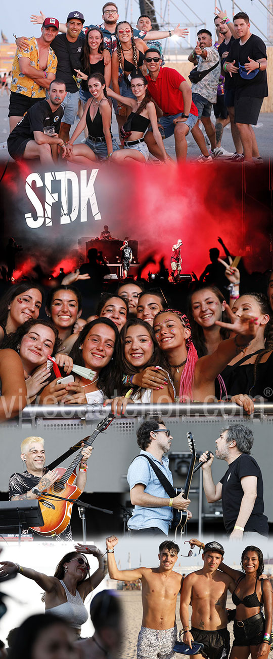 Imágenes del festival  Arenal Sound por Juanjo Lavernia