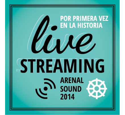 Arenal Sound 2014 se retransmitirá en livestreaming