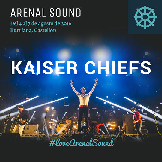 KaiserChiefs se incorporan al cartel de Arenal Sound 2016 