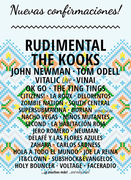 Rudimental, The Kooks, John Newman, Tom Odell y muchos más a Arenal Sound 2015 Rudimental, The Kooks, John Newman, Tom Odell y muchos más a Arenal Sound 2015