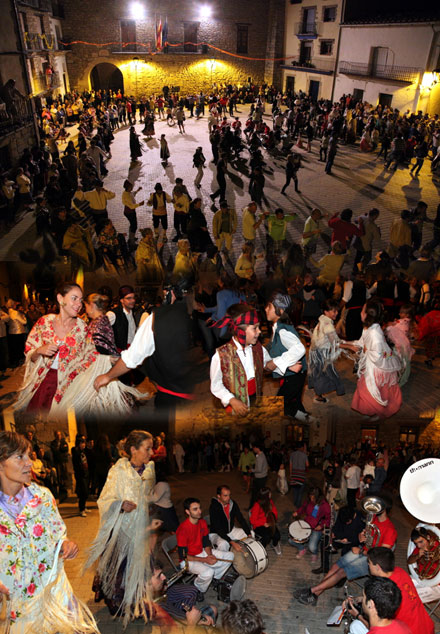 Ball Pla en las fiestas patronales de Ares del Maestrat