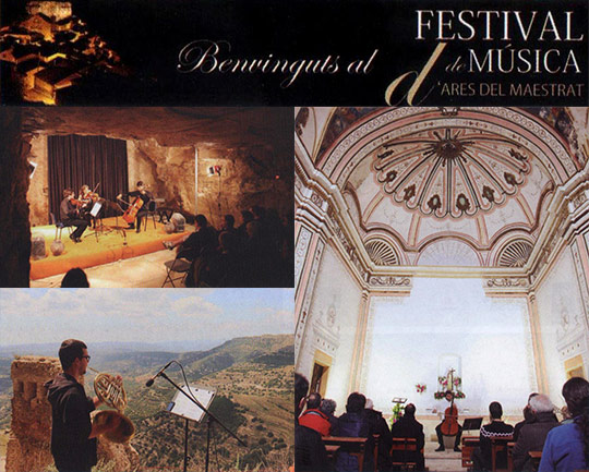 El Festival de música de Ares del Maestre en el Libro de Oro de la Música de España El Festival de música de Ares del Maestre en el Libro de Oro de la Música de España