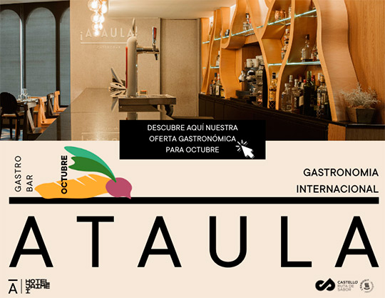 Oferta gastronómica de octubre en Ataula Gastrobar