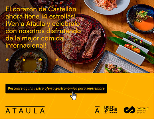 Oferta gastronómica de septiembre en ATAULA Gastrobar