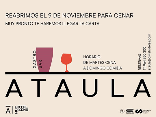 ¡Ataula! Gastrobar vuelve el 9 de noviembre