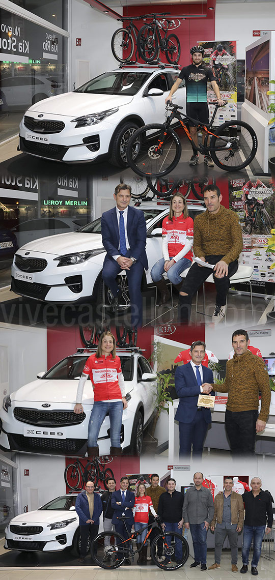 Automoción Cano Kia acoge la presentación oficial de la sexta Challenge BTT Maratón Diputació de Castelló