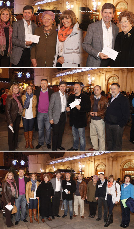 entrega del donativo solidario del Mercat Nadalenc entrega del donativo solidario del Mercat Nadalenc