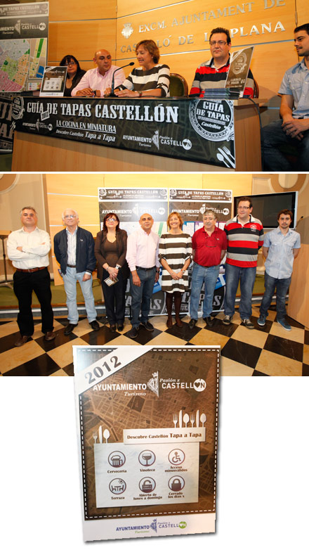 Presentación de la nueva guía de tapas en Castellón Presentación de la nueva guía de tapas en Castellón