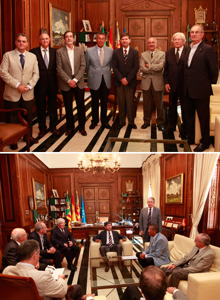 la nueva Junta Directiva del Casino Antiguo