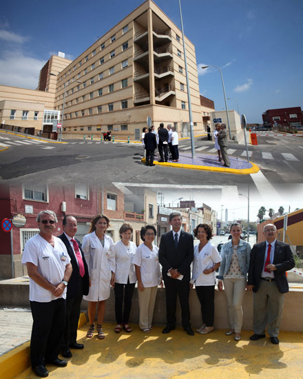 mejora de un acceso al Hospital General