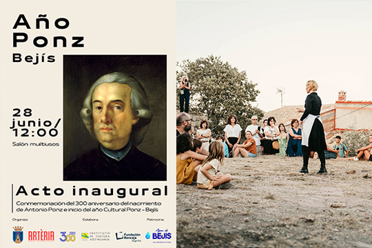 Bejís inaugura este sábado el Año Ponz con conferencias, publicaciones y música