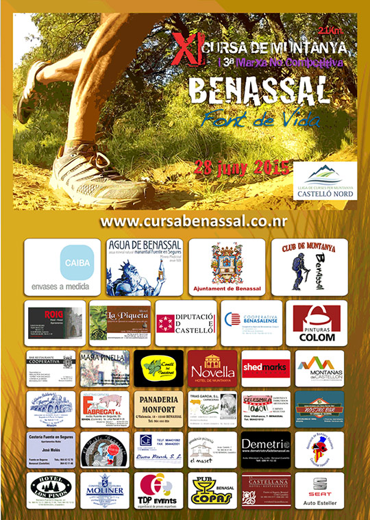 Todo listo para la XI Carrera-marcha de montaña Benassal Font de Vida Todo listo para la XI Carrera-marcha de montaña Benassal Font de Vida