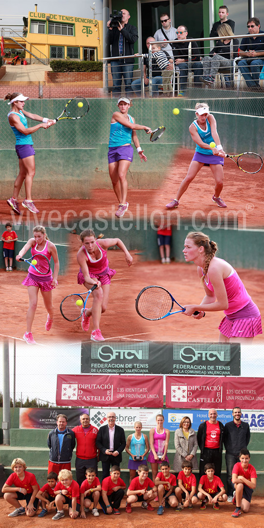Jessika Ponchet vence en el Circuito WTA Castellón Spain Jessika Ponchet vence en el Circuito WTA Castellón Spain
