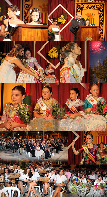 Presentación de la Reina y Damas Infantiles de las fiestas de Benicàssim 2013 Presentación de la Reina y Damas Infantiles de las fiestas de Benicàssim 2013