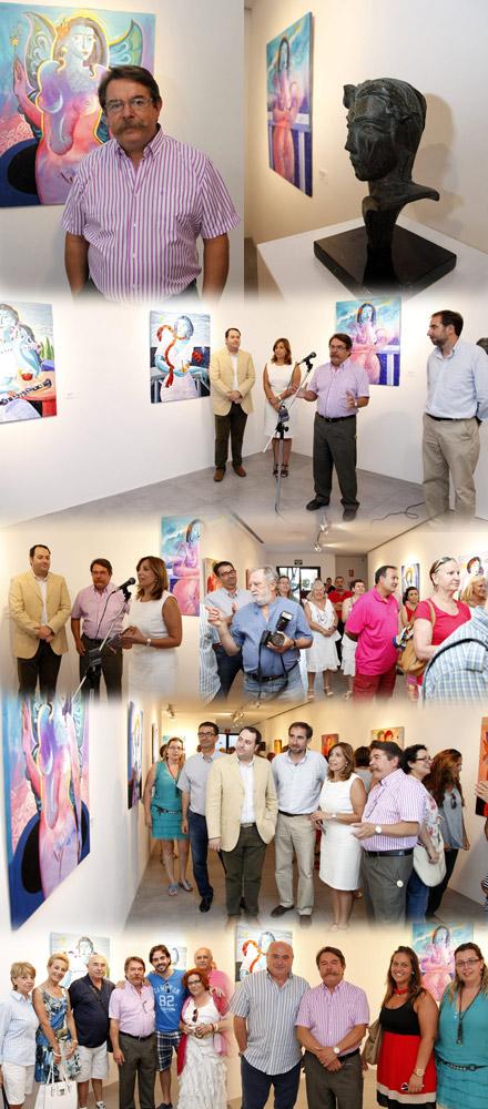 Exposición de Luís Bolumar en el centro cultural Melchor Zapata Exposición de Luís Bolumar en el centro cultural Melchor Zapata