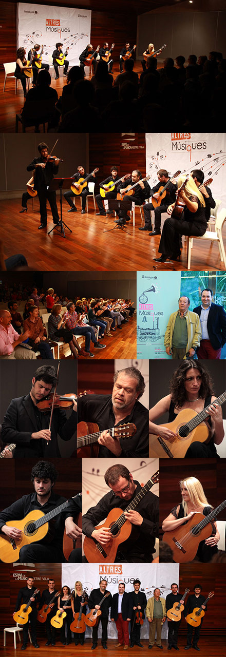 Ensemble de Guitarres de Barcelona y del violinista Daniel Gil Ensemble de Guitarres de Barcelona y del violinista Daniel Gil