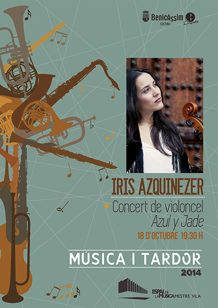 Actuación de la violoncellista Iris Azquinezer en Benicàssim