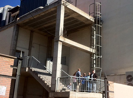 Obras de ampliación del Teatre Municipal de Benicàssim Obras de ampliación del Teatre Municipal de Benicàssim