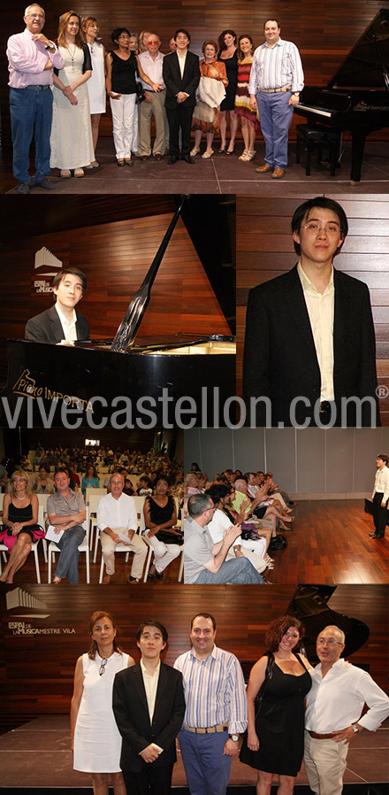 Actuación del pianista Gabriel Tran-Phuong-Nam en Benicàssim Actuación del pianista Gabriel Tran-Phuong-Nam en Benicàssim