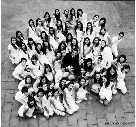 El Cor Infantil de Amics de la Unió de Granollers cierra el ciclo musical de M´Agrada el Nadal