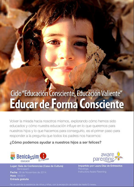 Ciclo en Benicàssim: Educación valiente, educación consciente