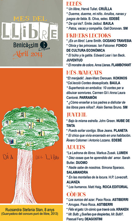 La Fira del Llibre de Benicàssim pone el broche de oro a todo un mes dedicado al mundo del libro La Fira del Llibre de Benicàssim pone el broche de oro a todo un mes dedicado al mundo del libro