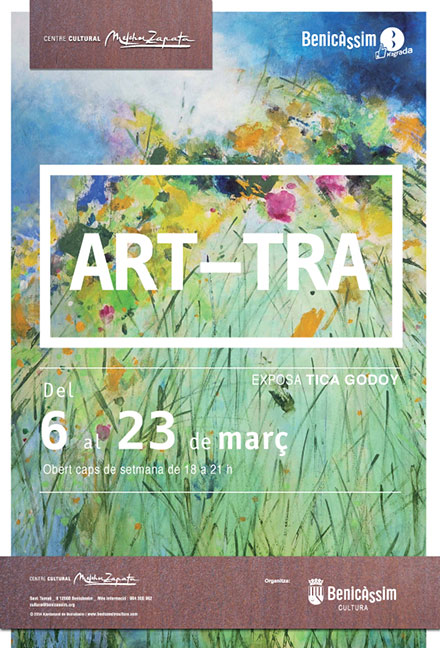Tica Godoy inaugura el 6 de marzo en el Melchor Zapata la muestra Art.Tra