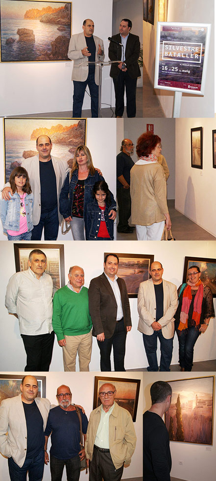 Inauguración de la exposición de Silvestre Bataller 