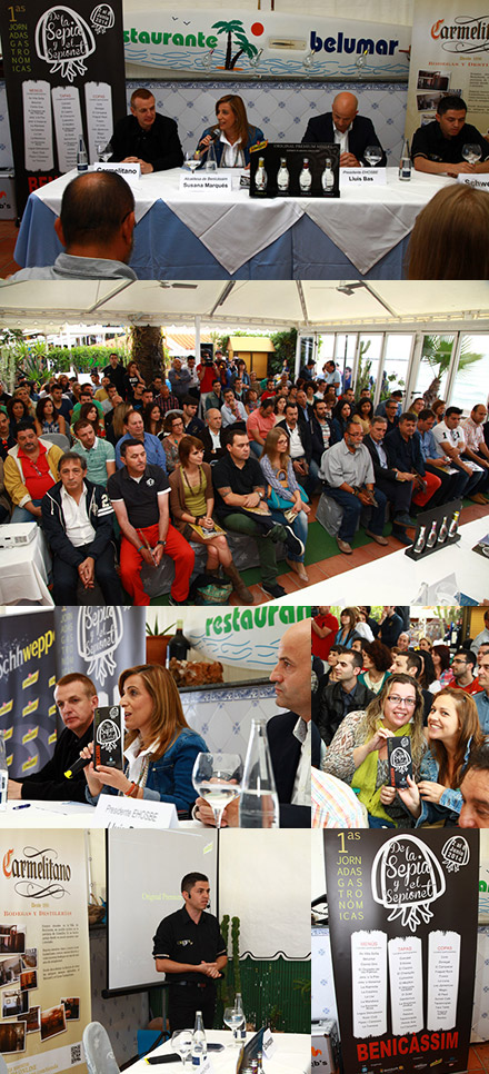 Presentación de las I Jornadas de la Sepia y el sepionet en Benicàssim Presentación de las I Jornadas de la Sepia y el sepionet en Benicàssim