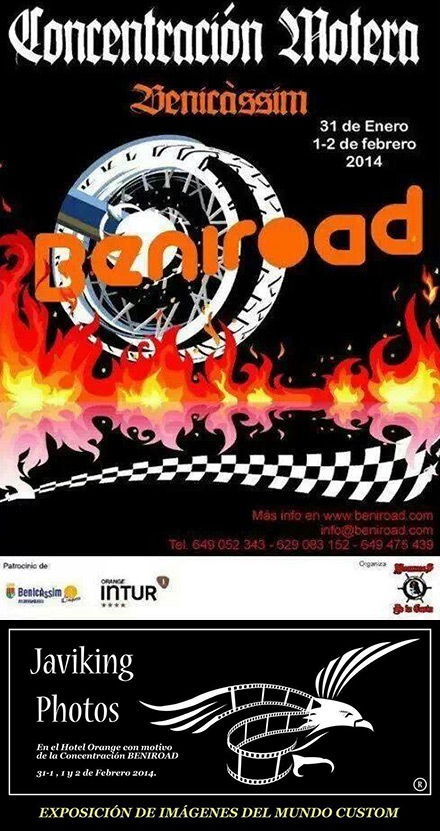 I edición concentración de motos BENIROAD en Benicàssim