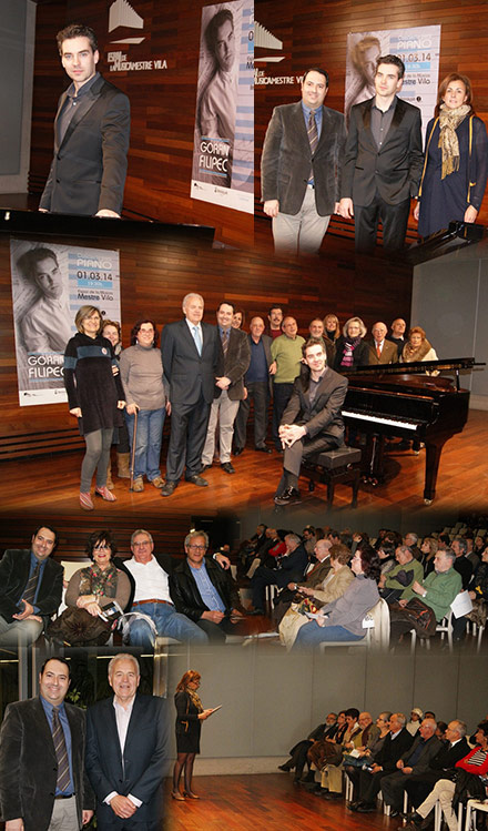 Actuación del pianista Goran Filipec en Benicàssim Actuación del pianista Goran Filipec en Benicàssim