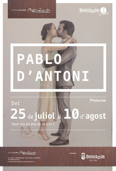 Paolo d´Antoni expone su propuesta pictórica en el Melchor Zapata