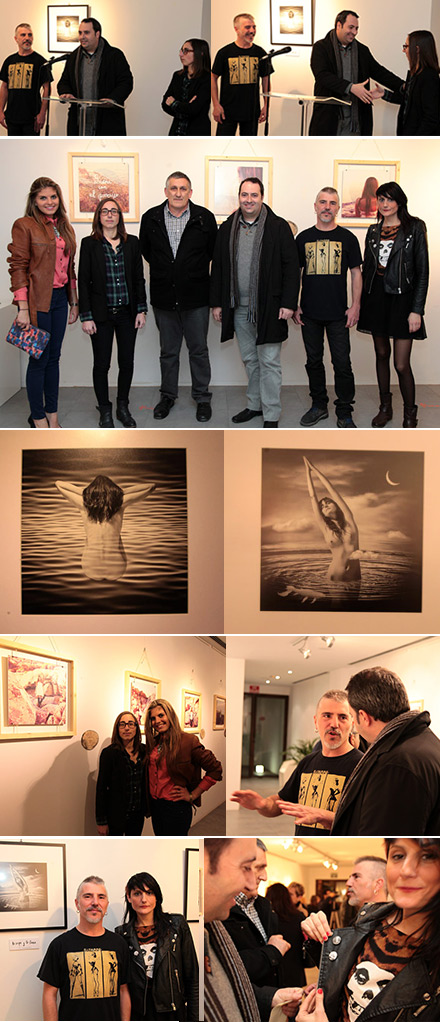 Inauguración en Benicàssim  de la exposición Los sueños de Susana