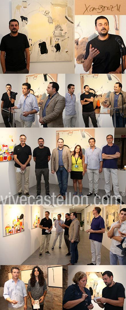Inauguración de la exposición de Xavi Carbonell en Benicàssim